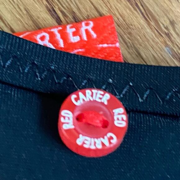 EUC MED Red Carter $200 Dream Weaver Black 2pc Bikini Top & Bottom - Picture 11 of 16